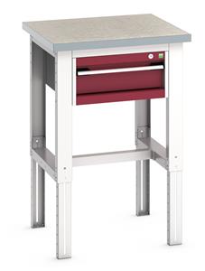 Bott Cubio basic workstand 750mm wide x 750mm deep x 740-1140mm adjustable height.... Static Workstands